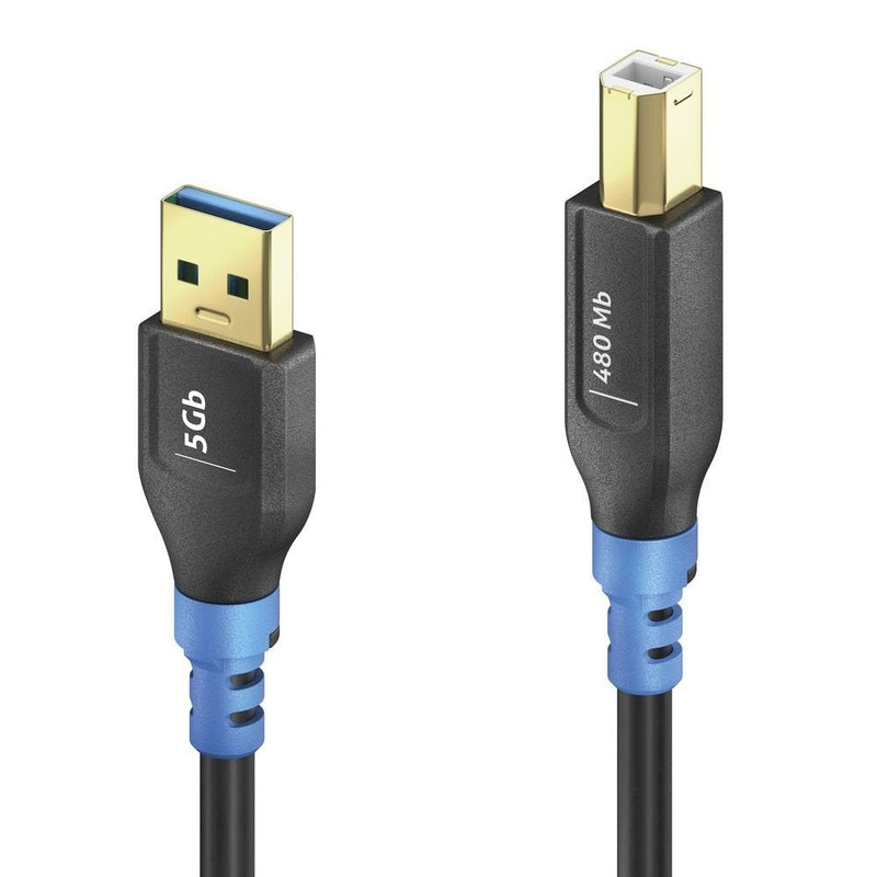 Purelink Flexinstall USB-A Sobre Usb-b USB Cable 3.0 5Gbps 0.50M