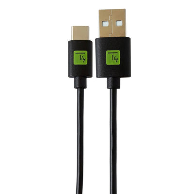 Techly Icoc MUSB20-CMAM01T USB Cable 0,1M USB 2.0 USB a USB C Black — image 1