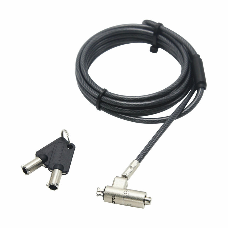Dicota Security Cable Nano Lock Ultra Slim Keyed 2.5X6 Mm Slot Black