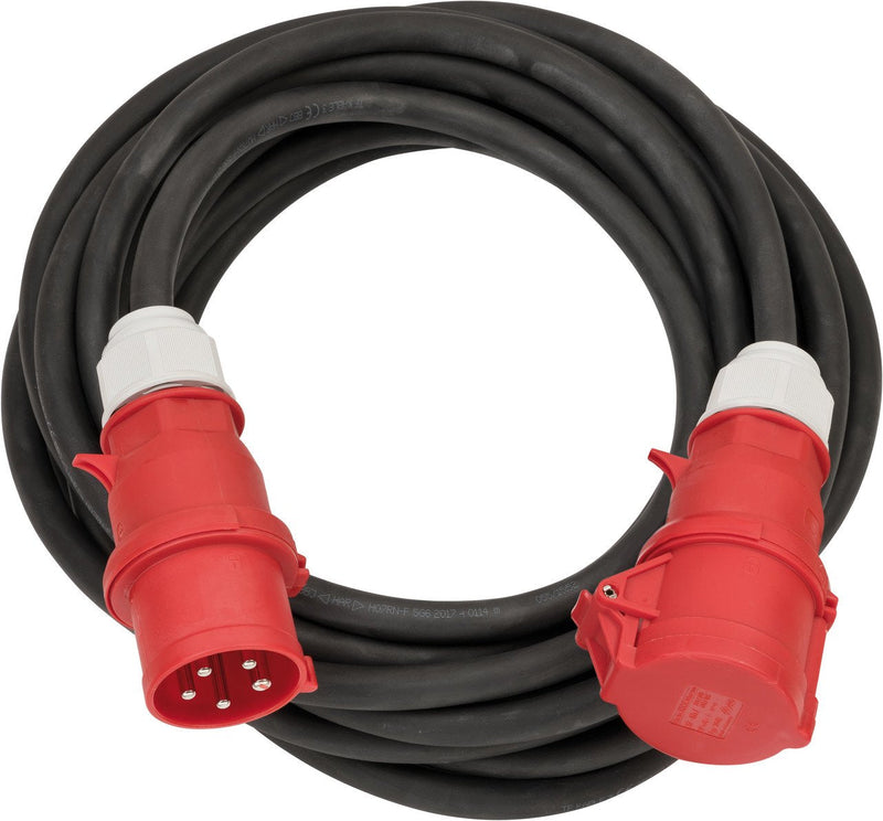 Brennenstuhl Cee Cable Alargador Eléctrico IP44 Cable 10M, With Plug And Connector Cee 400V/32A, 5-POLOS, Uso