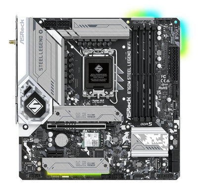 Asrock Motherboard B760M Meel Legend Wi-Fi 1700M-ATX HDMI DP DDR5 Retail — image 1