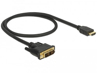 Delock 85581 HDMI Cable - DVI-d 0.50M Black — image 1