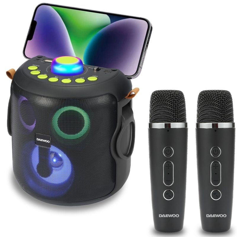 Daewoo Speaker With Bluetooth Karaoke DW3008 15W 1.0