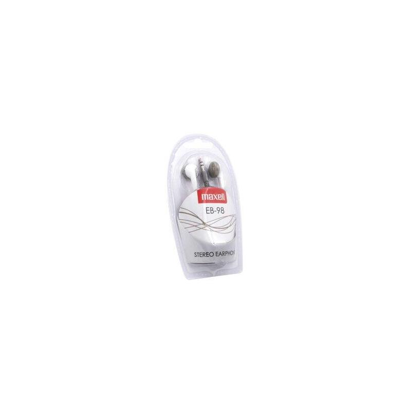Maxell Headphone Intrauditivo EB-98 White Jack 3.5MM 0.94M