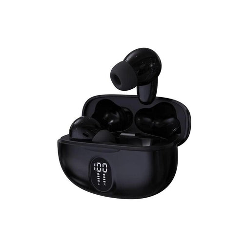 Denver Headphones Bluetooth Inalambricos With Efecto Light Black — image 1