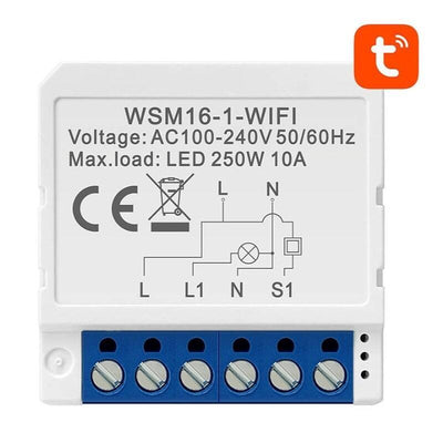 Avatto WSM16-W1 White - Switch Smart Wi-Fi — image 1