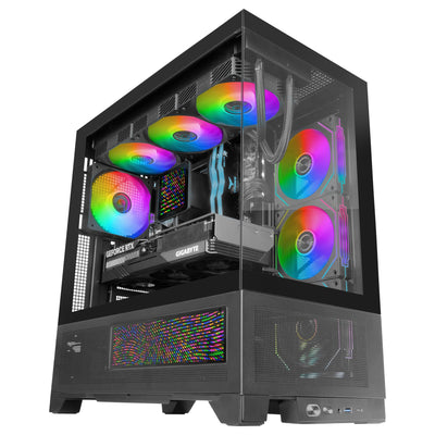 Mars Gaming Box Semitorre ATX Mc-lcdx Black — image 1