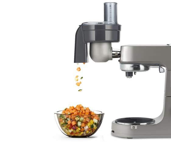 Kenwood KAX400PL Batidoras Y Accesorios Mezclar Alimentos, Trituradora Plata/Gris Gris Aluminium Plástico 18
