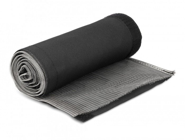 Emv Manguito Trenzado Blindaje With Closure Velcro Resistant Calor 1M X 50MM Black