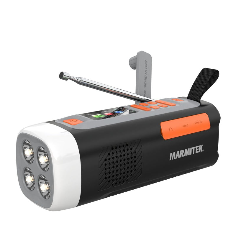 Marmitek Radio Resq 200 Outdoor, Black