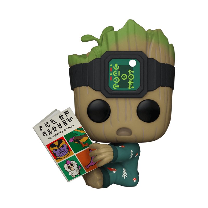 Funko Pop Marvel Guardianes Galaxia Groot Pijama Con Book 70651