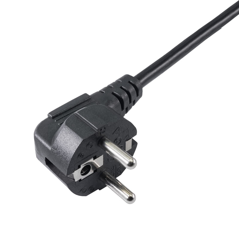 Akyga Cable Power And AK-PC-04A Cee 7/7 2X C13 250V / 50HZ 1.8M Schuko