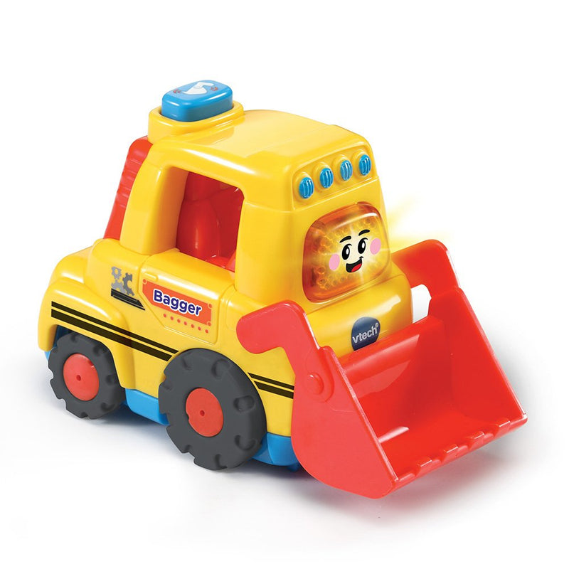 Vtech Tut Baby Flitzer - Excavadora, Vehículo Toy Yellow/Red 80-507804