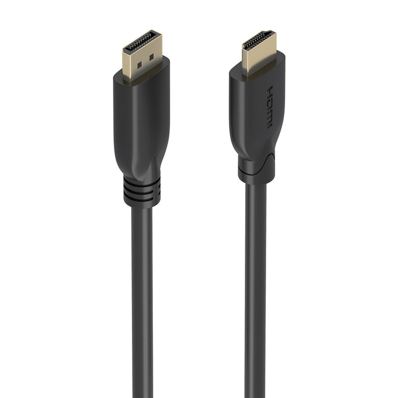 Aisens Cable Converter DisplayPort a HDMI 4K@60HZ, DP/M-hdmi/M, Black 5.0M