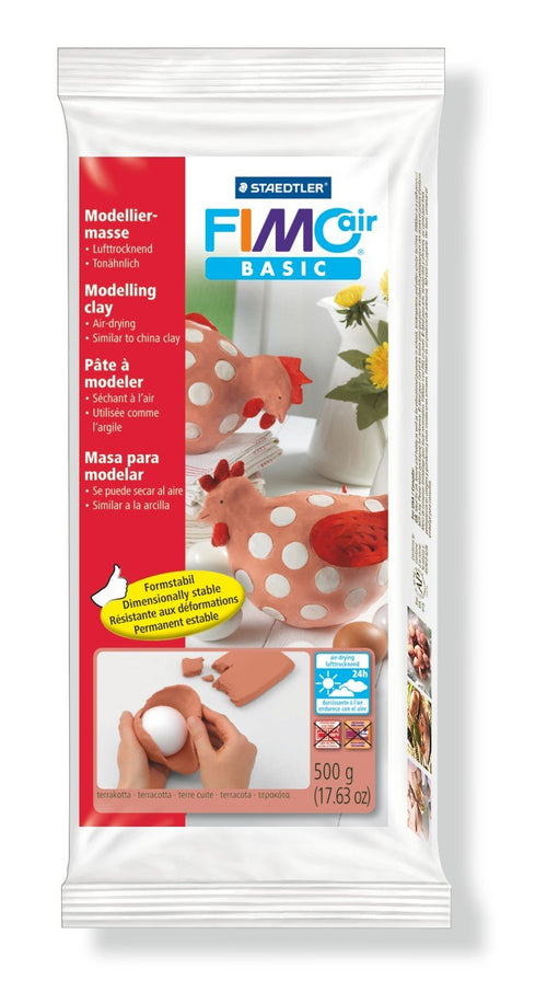 Staedtler Pasta Modelar Secado Air Fimo Air Basic/ 500G/ Terracota — image 1