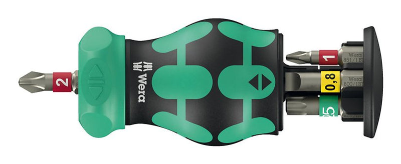 Wera Kraftform Kompakt Stubby Magazine Ra 1 Screwdriver Múltiple Flat 05008891001