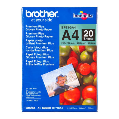 Brother Paper Fotografico Glossy Premium A4 — image 1