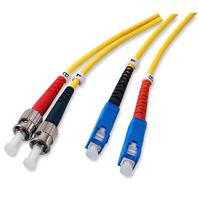 Efb Duplex Network Cable Sc-st OS2 G652D 2M Lszh 3MM Yellow — image 1
