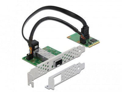 Delock Mini PCIE I / Or PCIE Size Complete 1 X Sfp Gigabit LAN — image 1