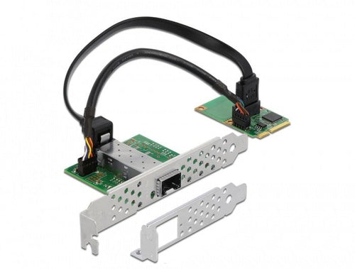 Delock Mini PCIE I / Or PCIE Size Complete 1 X Sfp Gigabit LAN — image 1