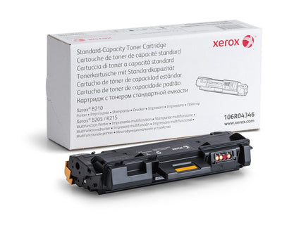 Xerox Toner Black Standard Performance 1500 Páginas 106R04346 — image 1