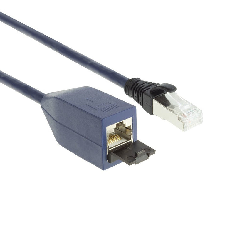 Blue 1 Meter Lszh SFTP CAT.6A Mptl Extension Cable Snagless With RJ45 Connectors