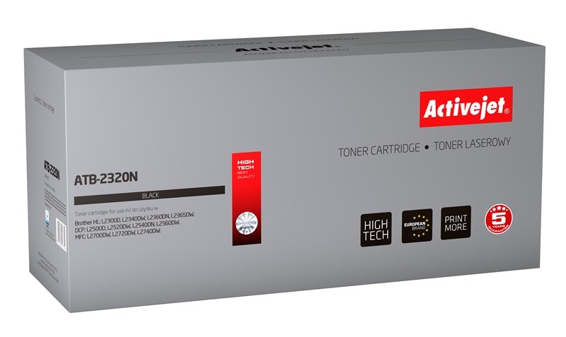 Activejet ATB-2320N Cartridge Toner Compatible Black 1 Pieces
