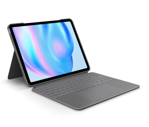Etui Z Klawiatura Combo Touch Ipad Air 13 M2 Us Oxford Szary — image 1