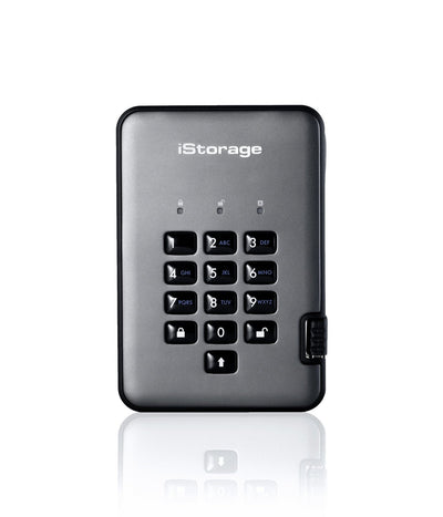 Istorage Drive HDD External PRO2 1TB USB-A 3.1 Silver — image 1