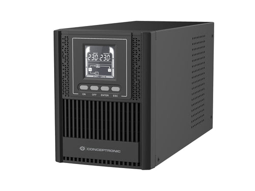 Conceptronic Zeus Usv 1000VA 900W Online Ups, IEC Epo Port — image 1