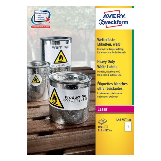 Avery Zweckform Heavy Duty 210 X 297MM