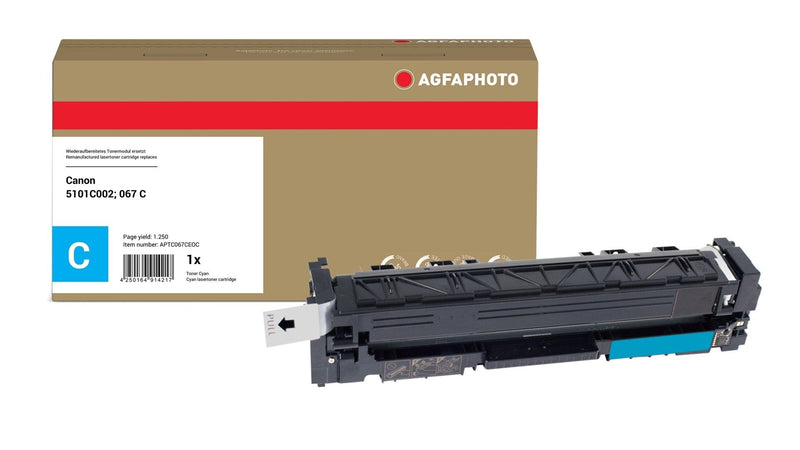 Agfa Photo Toner Cyan APTC067CEOC 1250 Copias