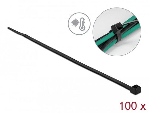 Delock 19557 Presilla Brida Input Paralela Poliamida Black 100 Pieces — image 1