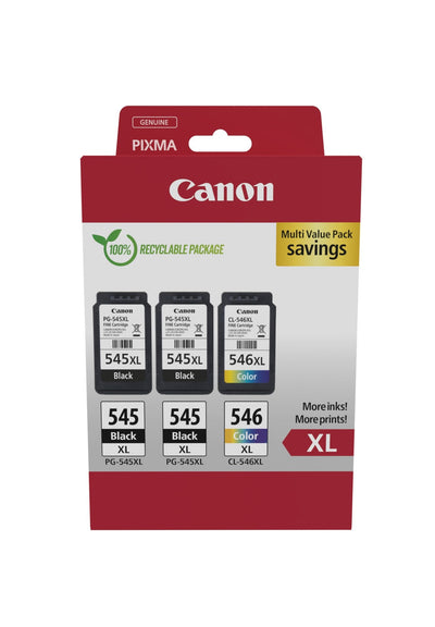 Canon Multipack Black / Varios Colours PG-545XL + CL-546XL Multi 8286B013 700 Copias — image 1