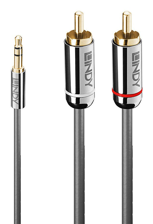 Lindy 35333 Cable Audio 1M 3,5MM 2 X Rca Antracita