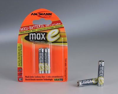 Ansmann Battery Maxe Nimh, (aaa), 800MAH, 2 Units Blíster (5030982) — image 1