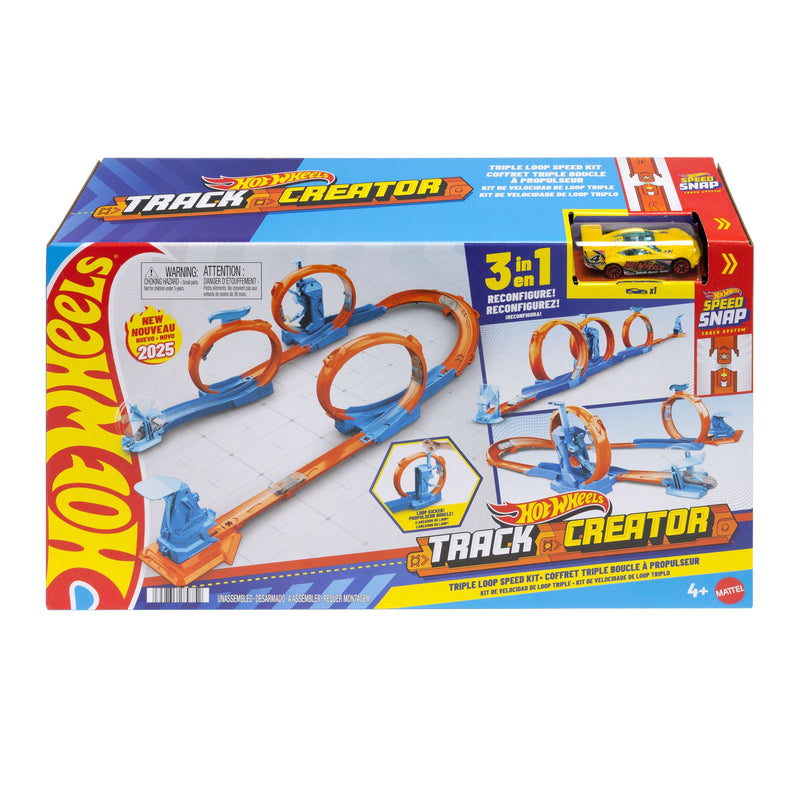 Set Triple Bucle Triple Bucle Creador Pista Wheels Hot, JDW39