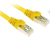 Sharkoon Cable Connection RJ45 CAT.6 SFTP Yellow 1 Tape Measure 4044951014774 — image 1