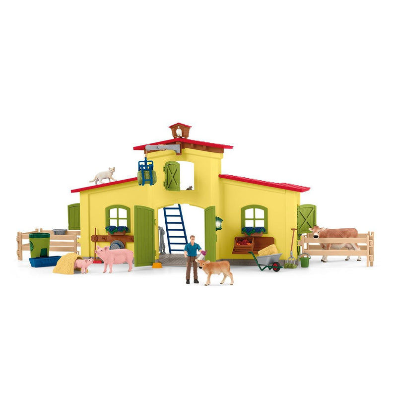 Schleich Figure Farm World Large Establo, 42605
