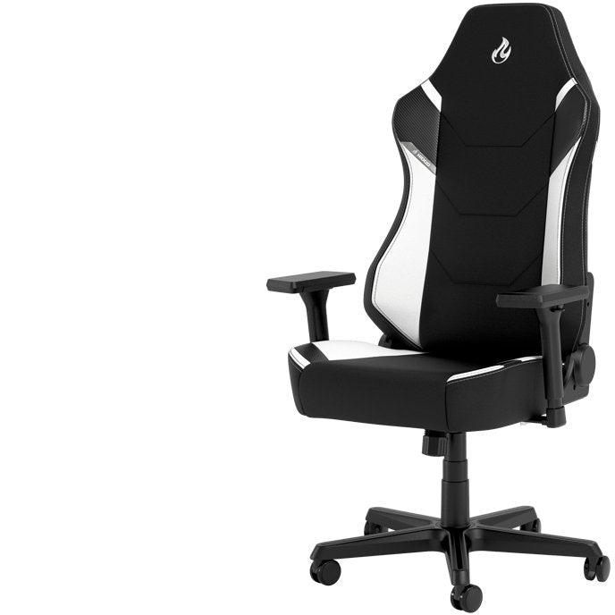 Chair Nitro Concepts X1000 Asiento Acolchado Black White