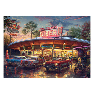 Schmidt Spiele Blend Cota: American Diner, Rompecabezas 1000 Pieces 58637 — image 1