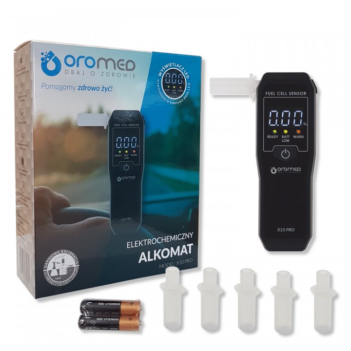 Oromed Alcoholímetro Alkomat X10 Pro