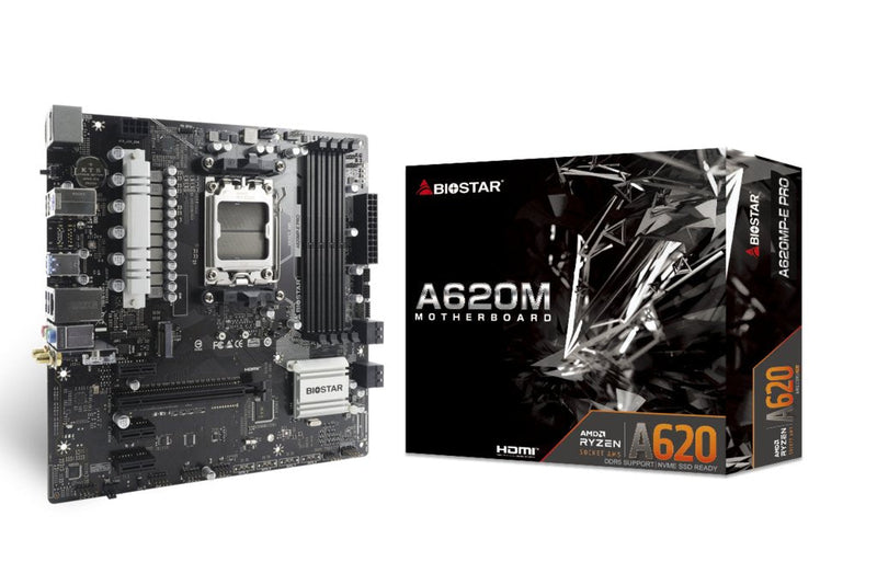 Motherboard Biomar A620MP- And Pro A620,AM5,MATX, AMD