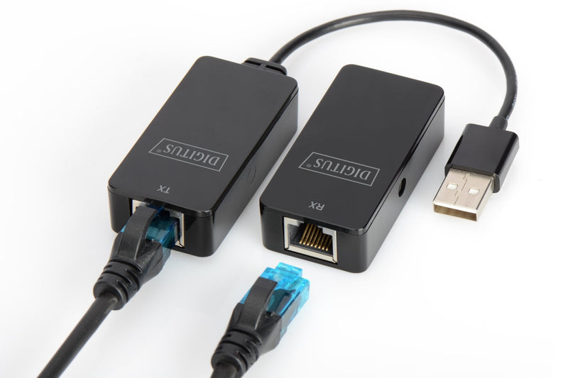 Digitus Extensor USB 2.0 50M Cable CAT.5/5E/6 (UTP, STP Or Sft) 50M