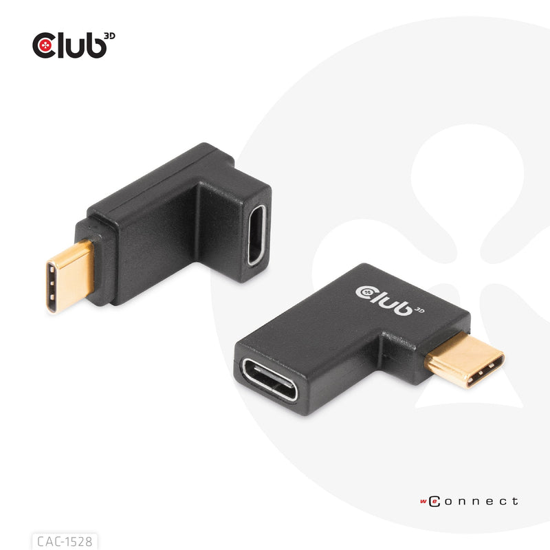 Adapter CLUB3D USB 3.2 Type-c USB 3.2 Type-c Ángulo M/H Retail