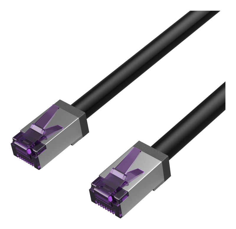 Shiverpeaks Network Cable CAT.6A S FTP Flex. 500MHZ 0,25M Black