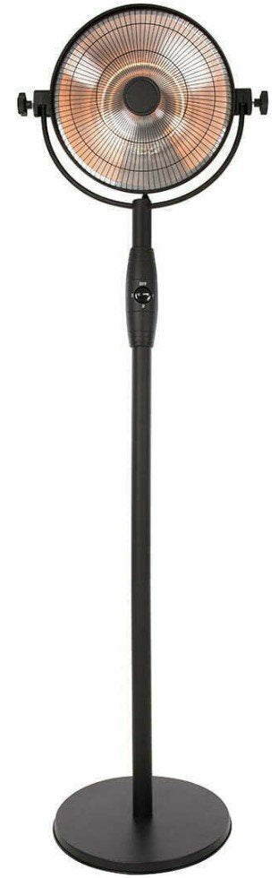 Sunred Water Heater RSS16, Retro Bright Standing Infrared, 2100W, Black