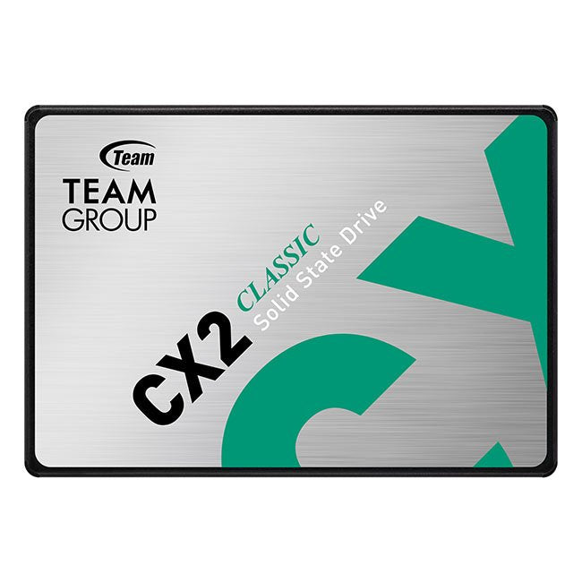 Drive SSD Teamgroup CX2 2.5 512GB SATA III 3D Nand