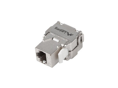Lanberg Connector Keystone RJ45 CAT.6A FTP 180 Tool-less — image 1