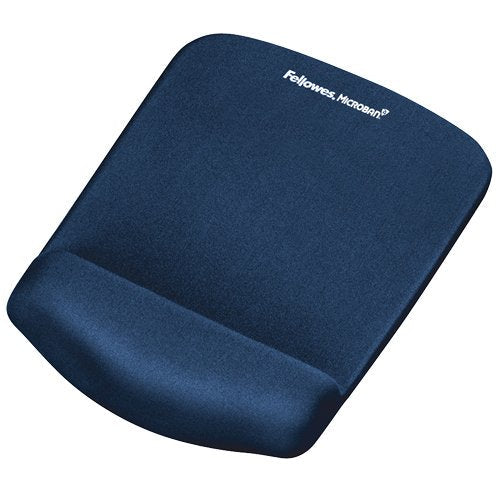 Fellowes Plushtouch Mouse Pad With Wrist Rest Foam Fusion - Confor Top - Protection Antibacterias - Base